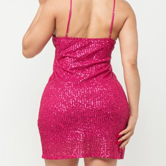 Spaghetti strap mini dress - Picture 4 of 9